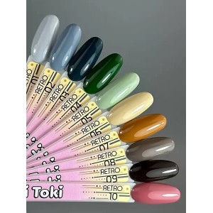 Гель лак TOKI TOKI   Retro № 01, 5 мл. Photo 2